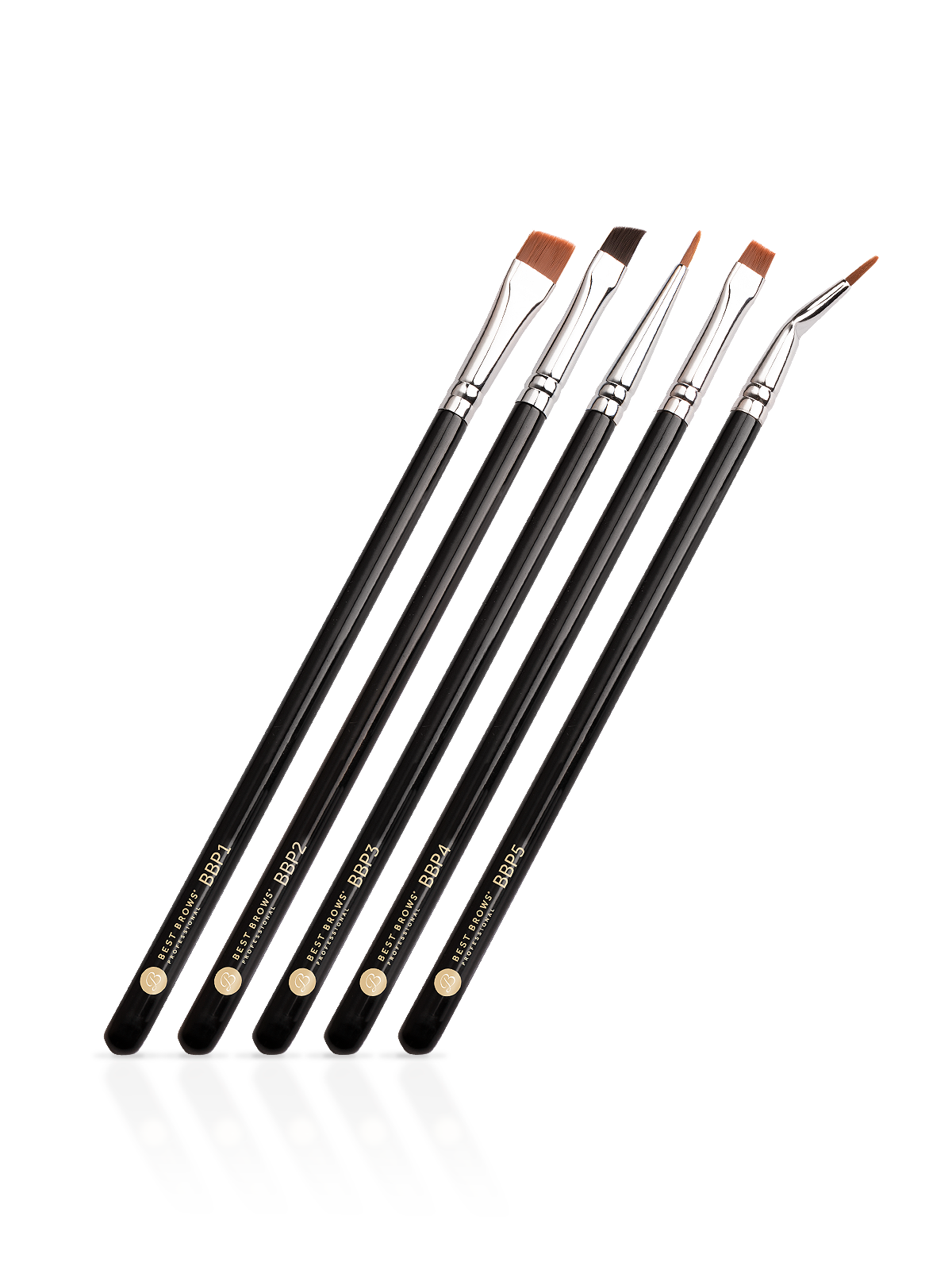 Professional Eyebrow Styling Brushes