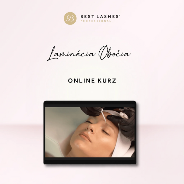 Laminácia Obočia - Online Kurz