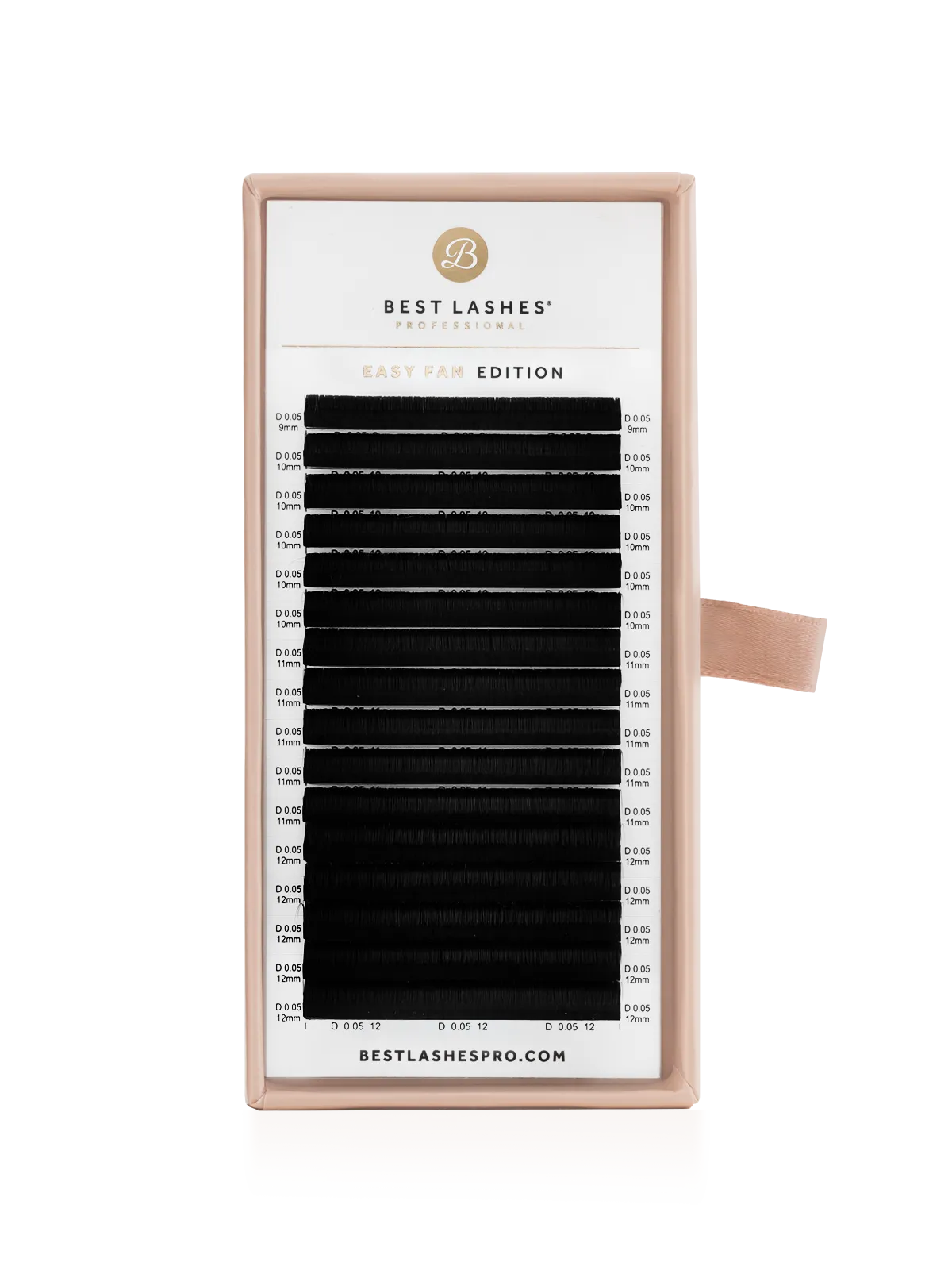 Easy Fan Edition Eyelashes - 16 lines - 0.05