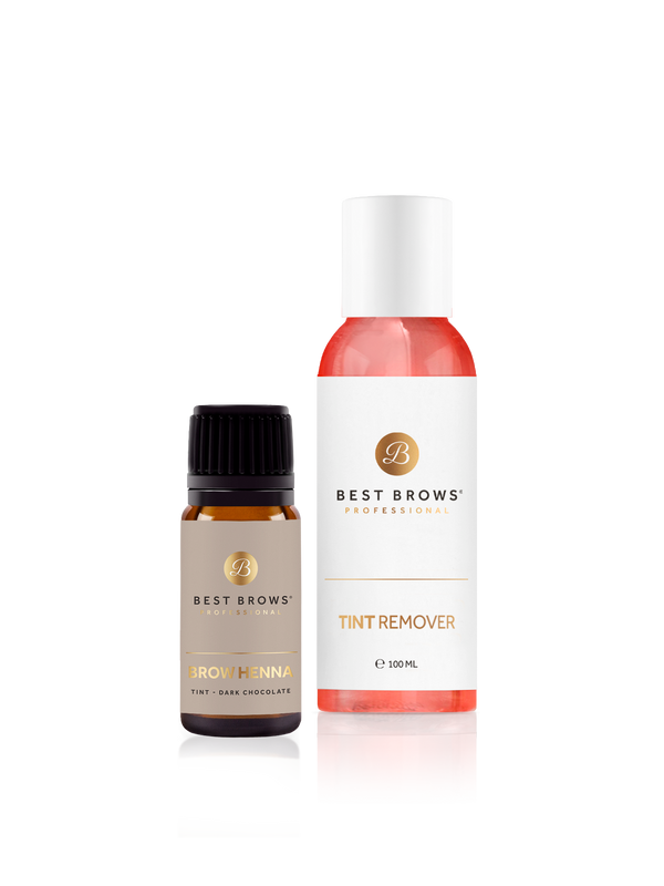 Henna and tint remover kit – dark chocolate