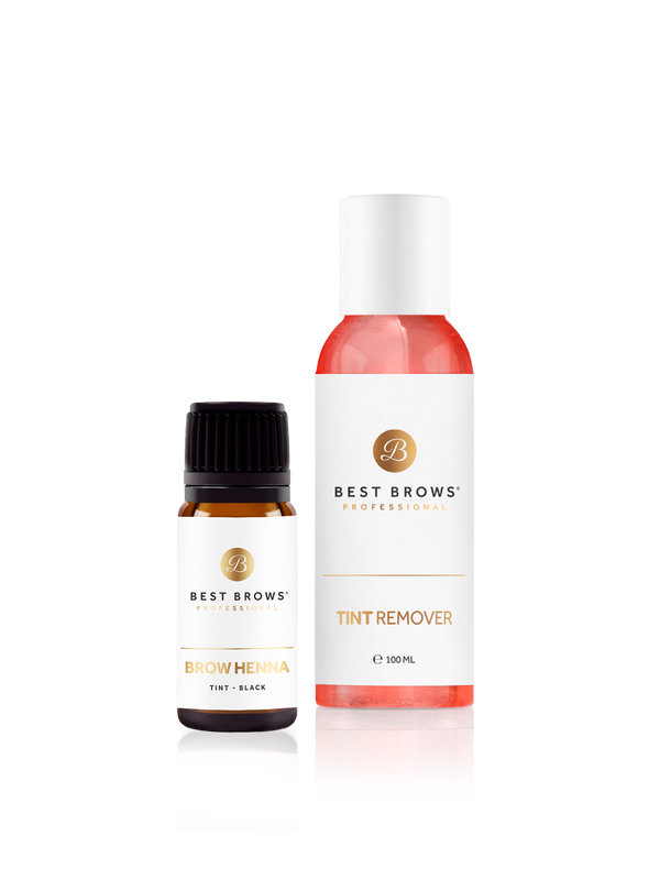 Henna and tint remover kit – black