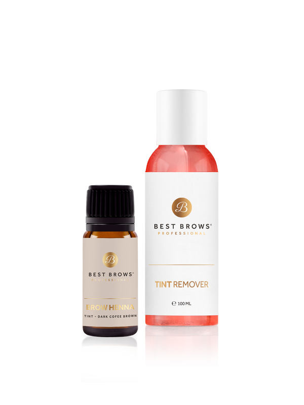 Henna and tint remover kit – coffee brown