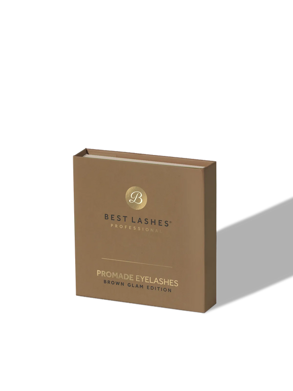 Brown Glam Promade Eyelashes - 5D 0.07
