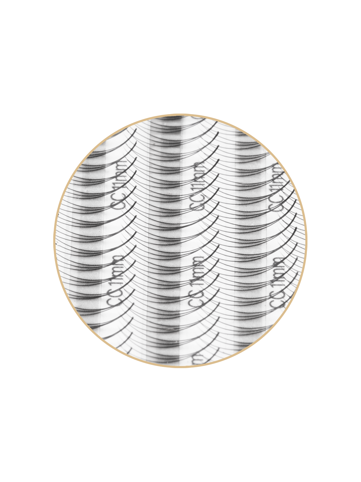 Premade Edition Eyelashes - 20 lines 3D 0.07