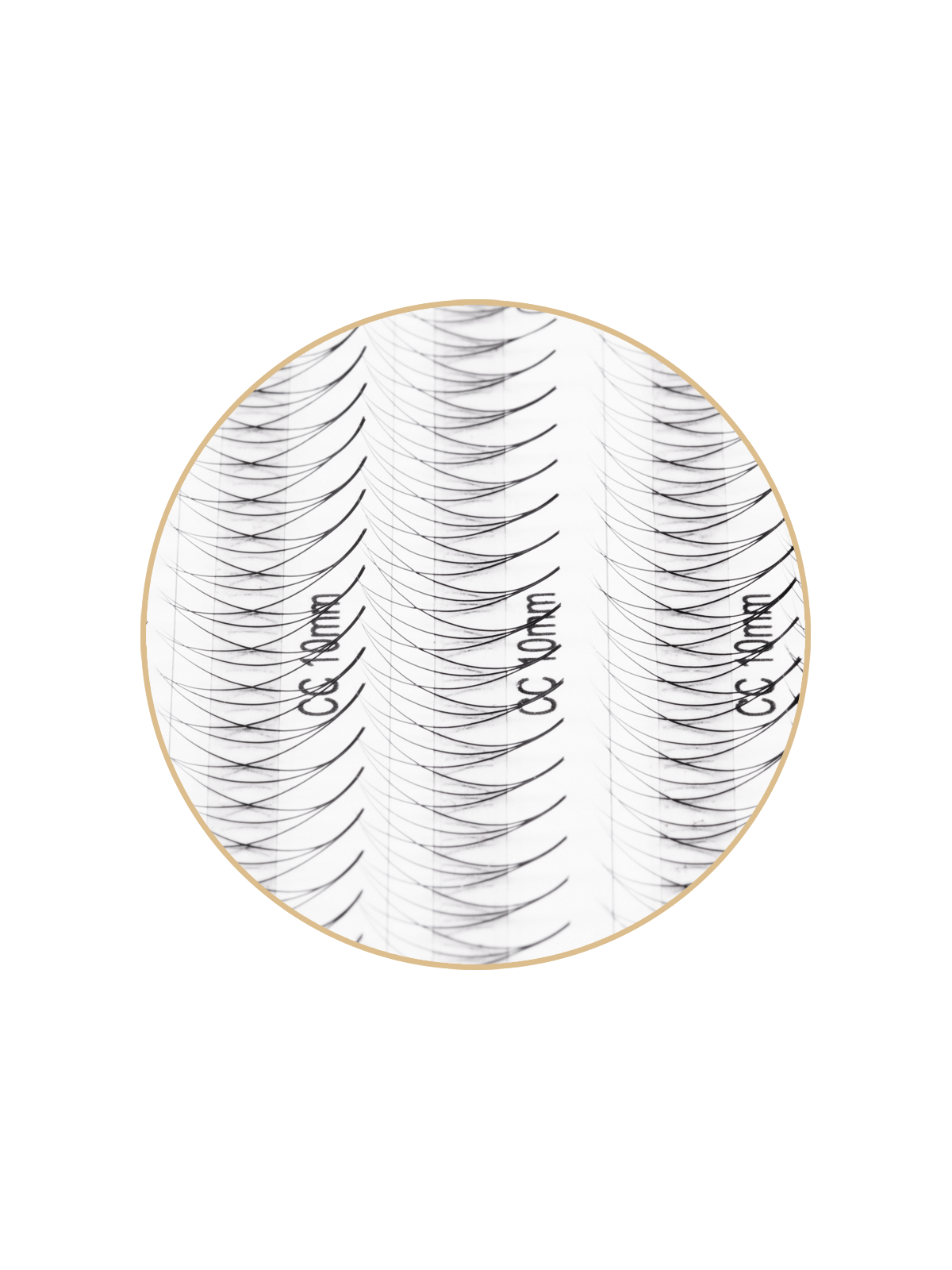 Premade Edition Eyelashes - 20 lines 3D 0.07