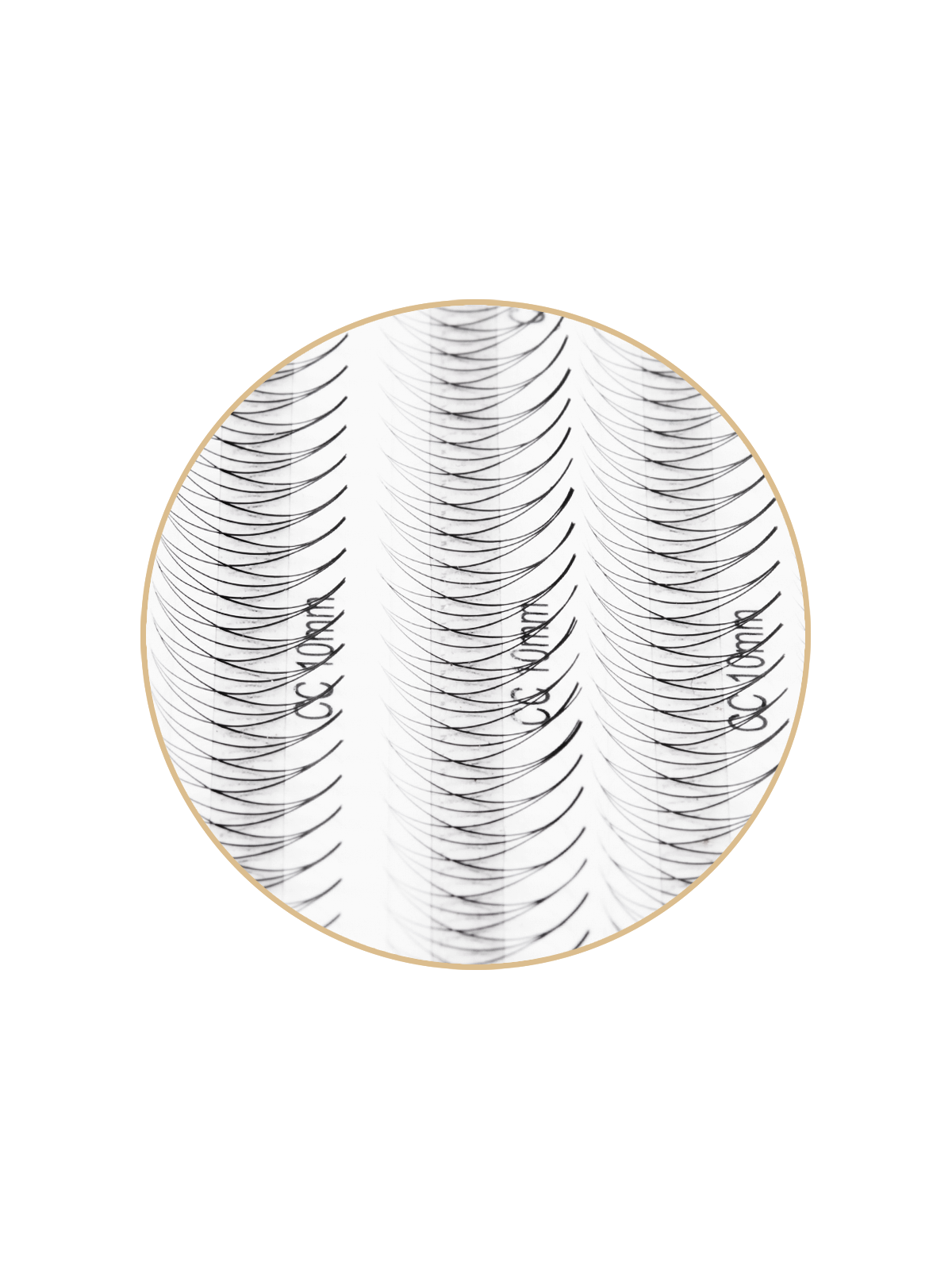 Premade Edition Eyelashes - 20 lines 3D 0.07