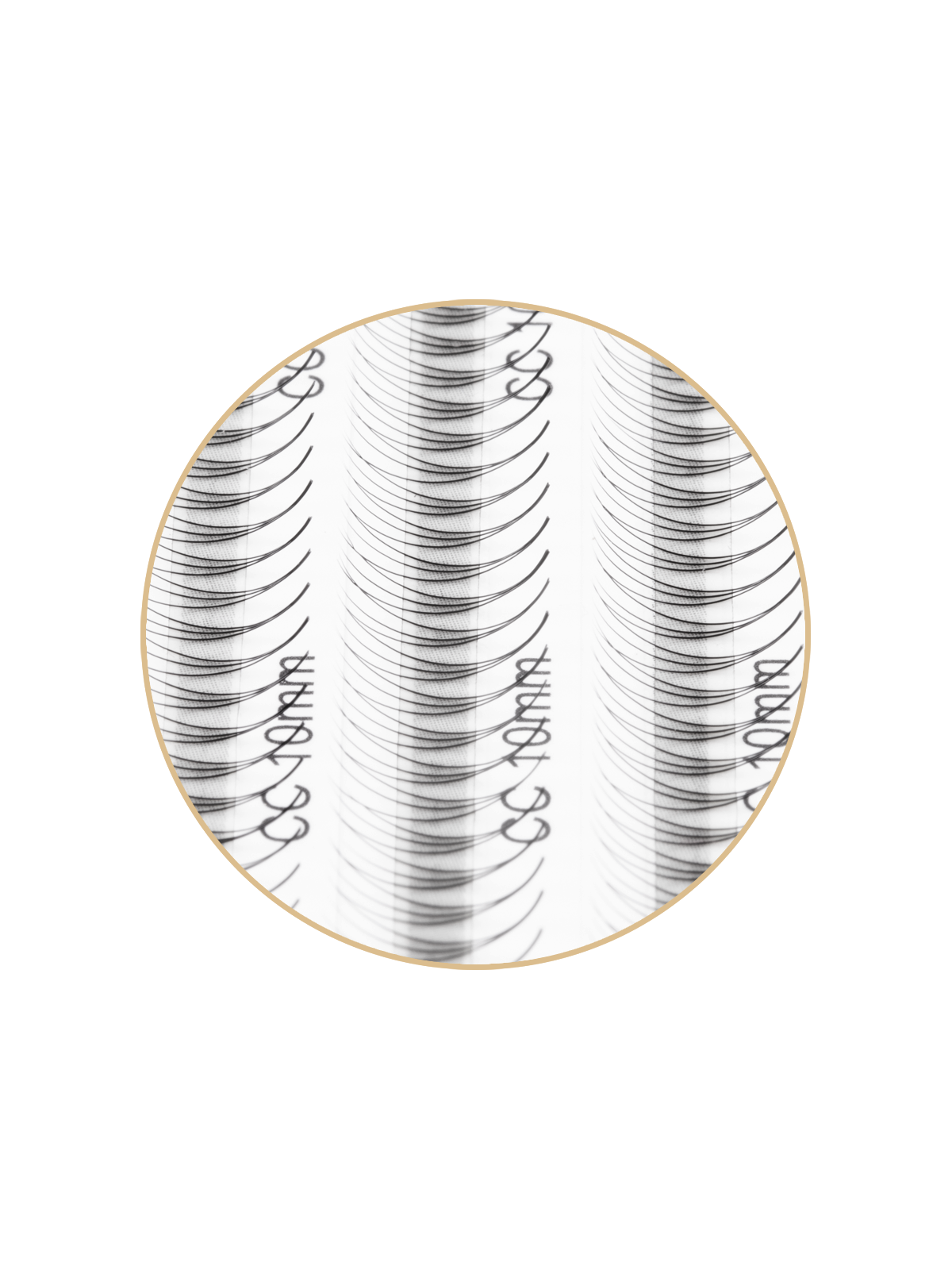 Premade Edition Eyelashes - 20 lines 3D 0.07