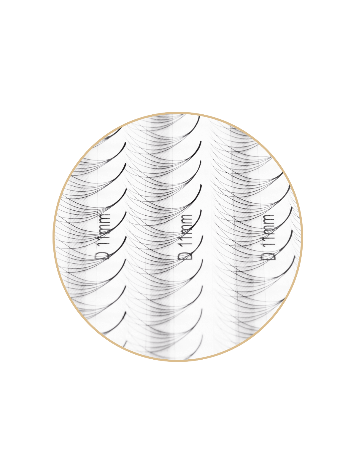 Premade Edition Eyelashes - 20 lines 6D 0.05/0.07