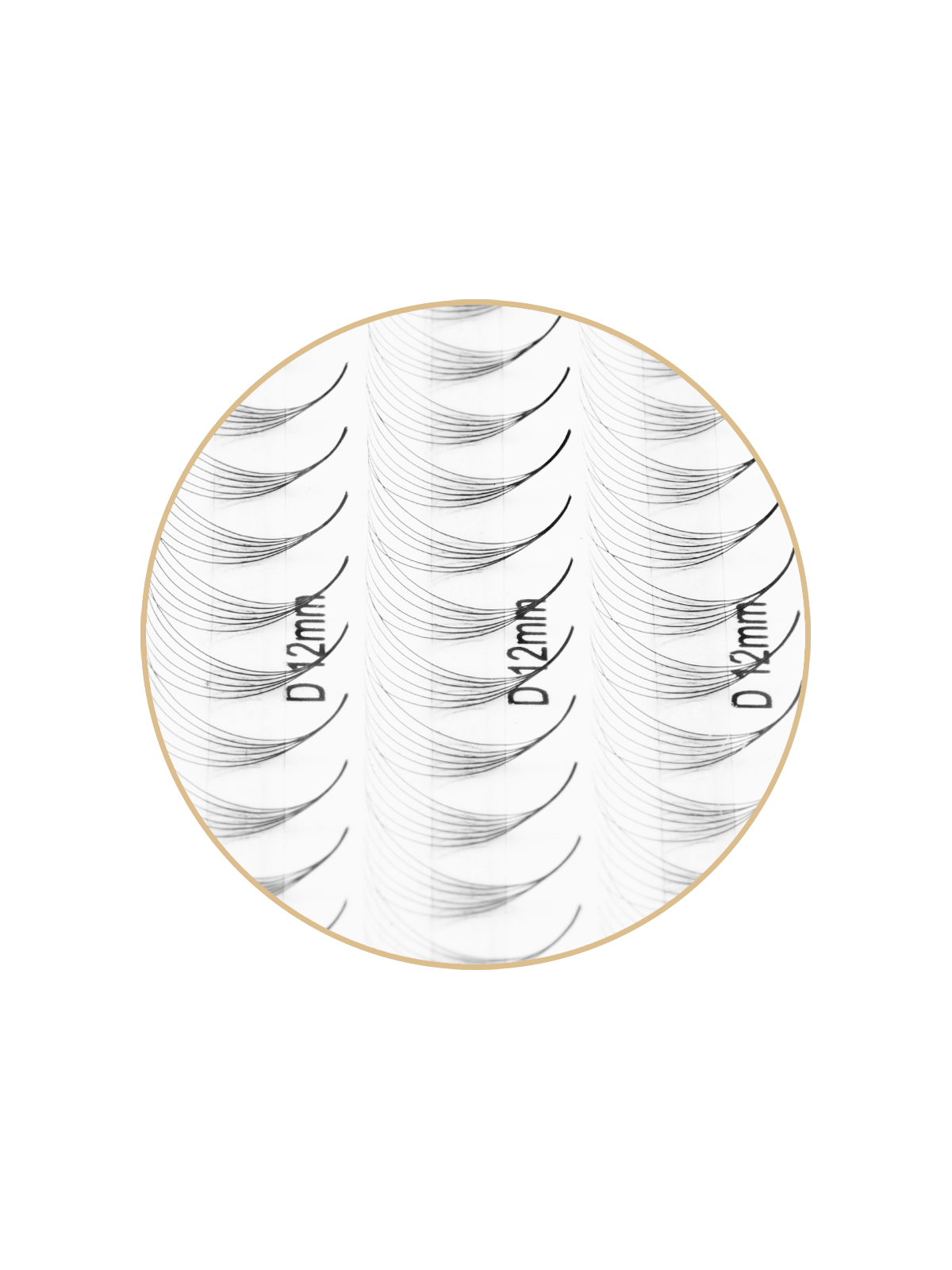 Premade Edition Eyelashes - 20 lines 6D 0.05/0.07