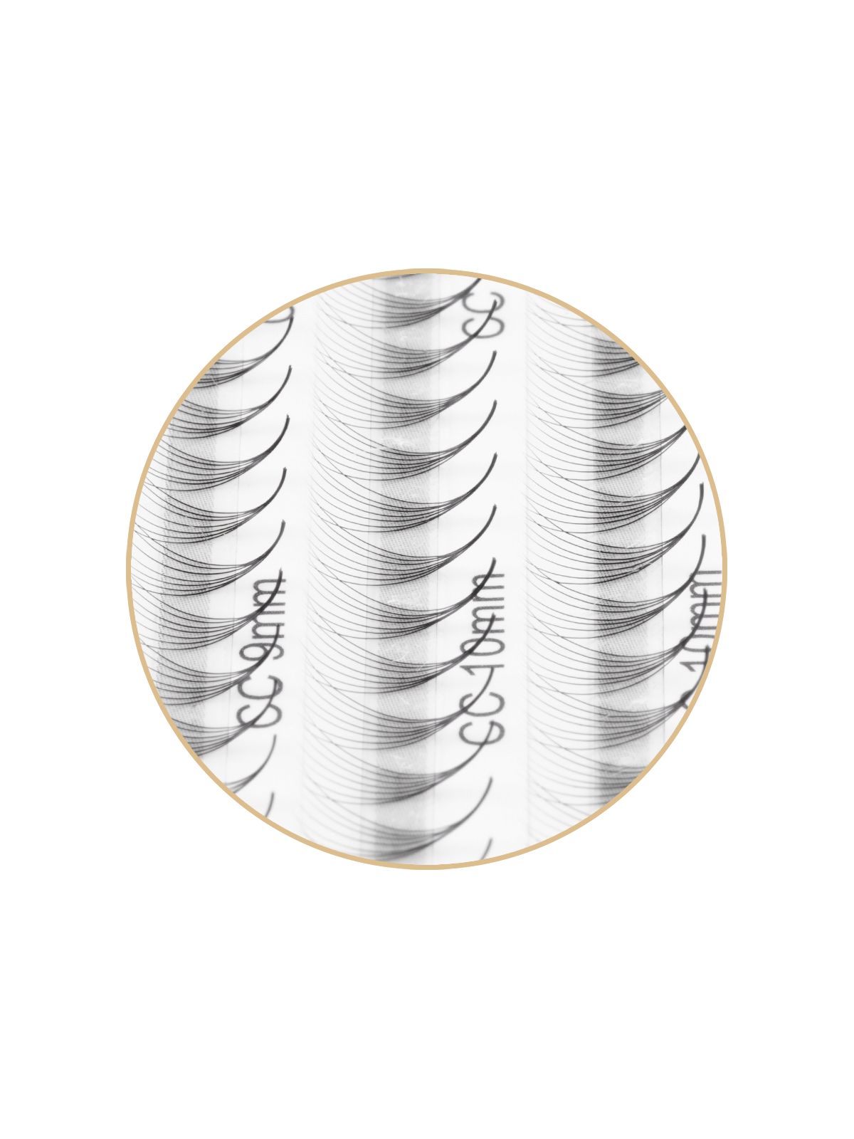 Premade Edition Eyelashes - 20 lines 7D 0.05