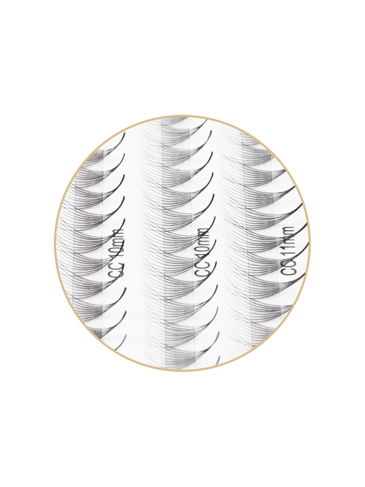 Premade Edition Eyelashes - 20 lines 9D 0.05