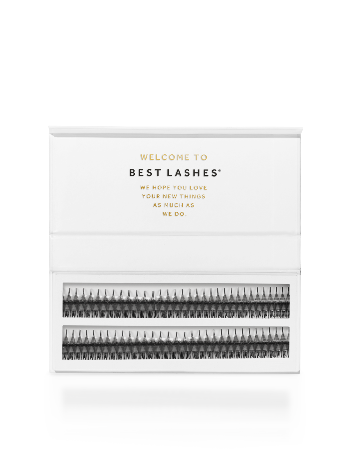 Premade Dramatic Eyelashes - Rapid - 2D closed