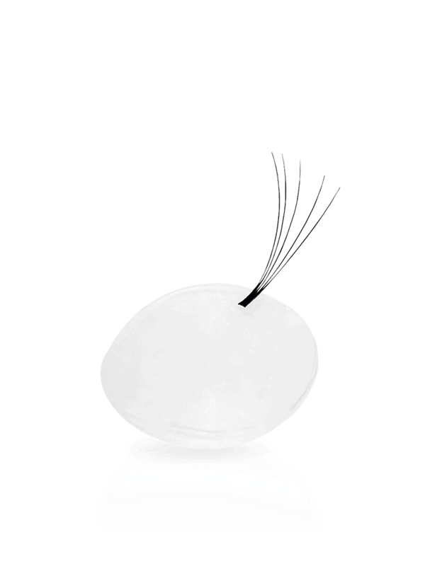 Glue dot for volume tincseing