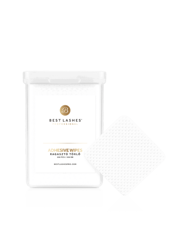 Lint-free glue beak wipes